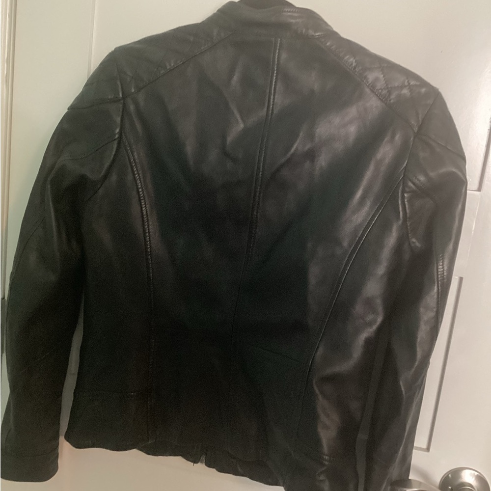 Black Leather Jacket-Bod & Christensen